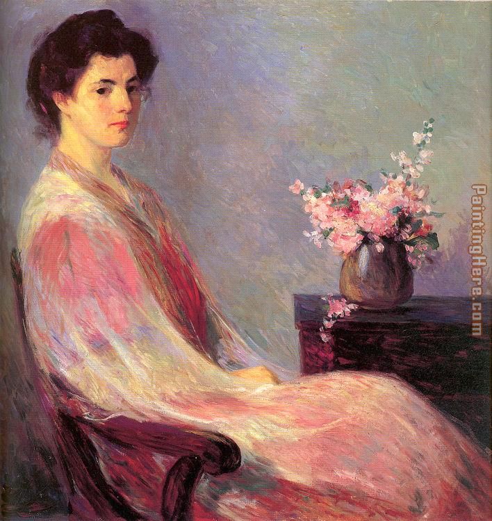 Bernhard Gutmann Lady in Pink
